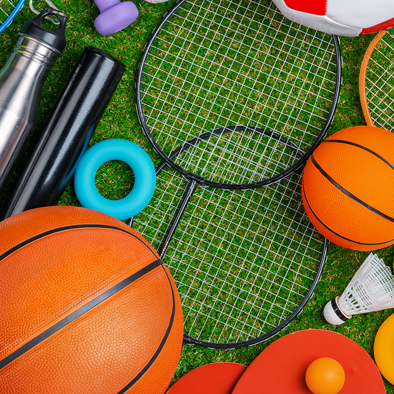 Composition Of Various Sport Equipment For Fitness 2026 01 08 05 38 09 Utc